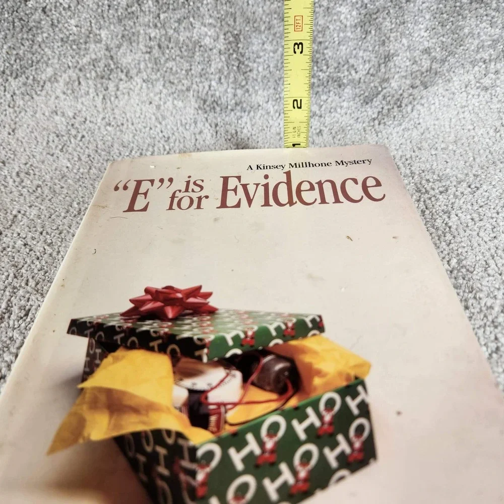 Sue Grafton E is for Evidence Mystery Hardcover Book 1988‎ Kinsey Millhone